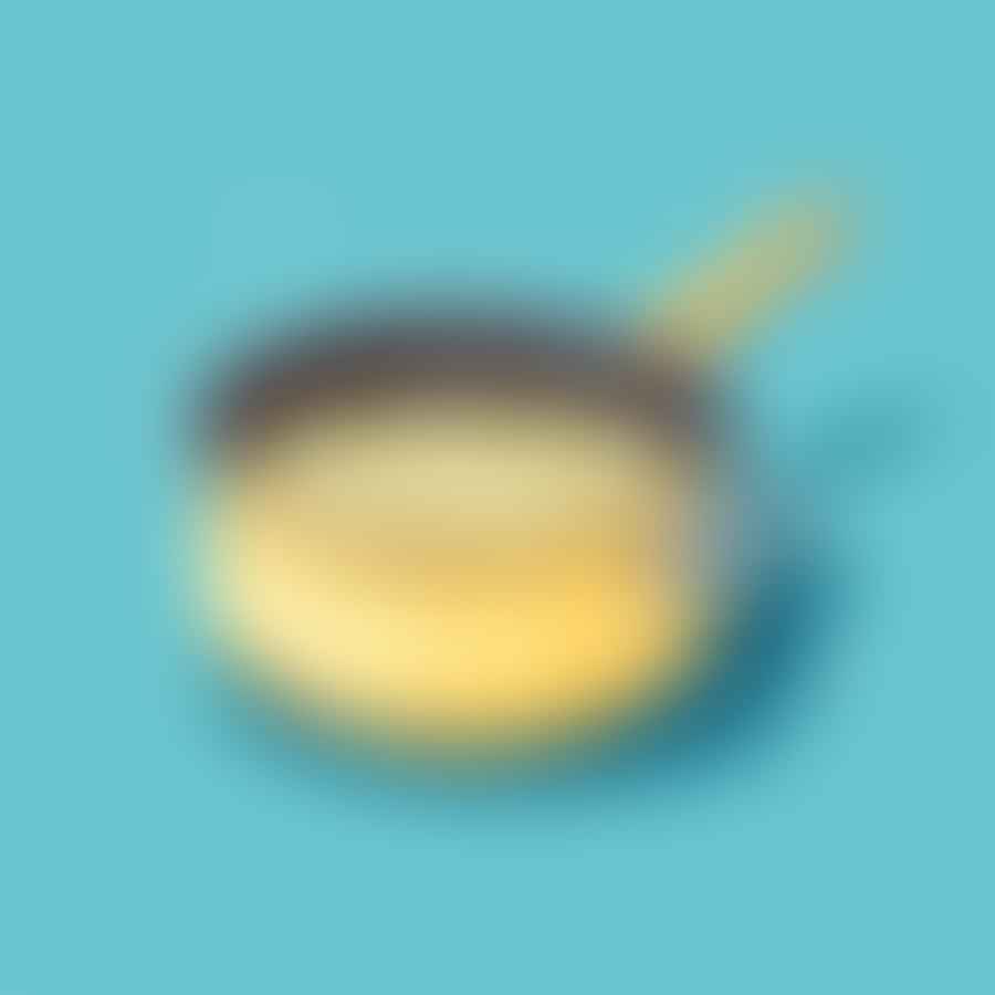 Brine mixture in saucepan
