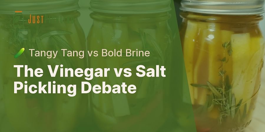 The Vinegar vs Salt Pickling Debate - 🥒 Tangy Tang vs Bold Brine