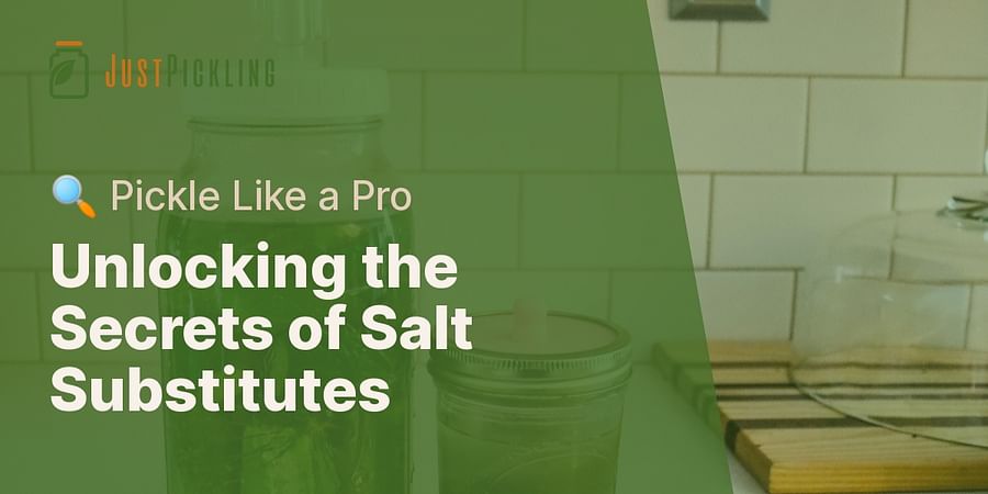 Unlocking the Secrets of Salt Substitutes - π Pickle Like a Pro