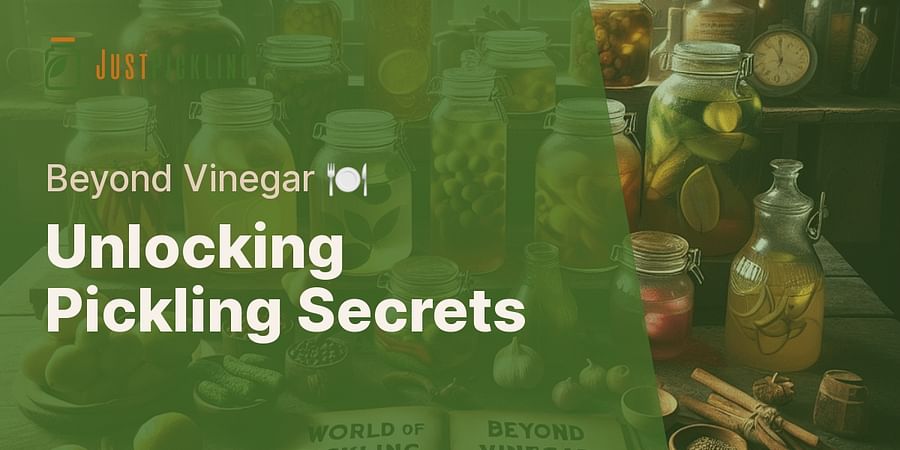 Unlocking Pickling Secrets - Beyond Vinegar 🍽