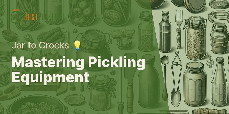 Mastering Pickling Equipment - Jar to Crocks 💡