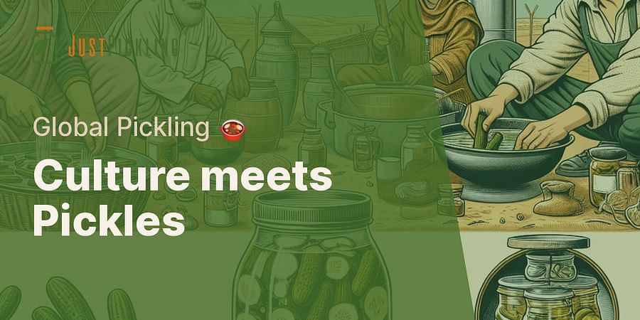 Culture meets Pickles - Global Pickling 🍲